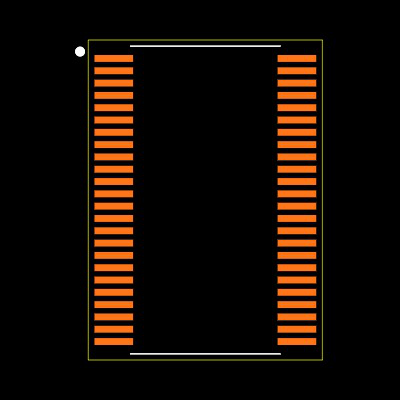 CDC2516DGGR Footprint