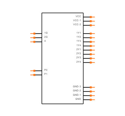 CDC341DWG4 Symbol
