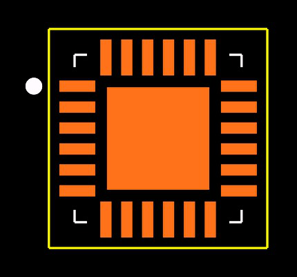 CDC421A106RGET Footprint