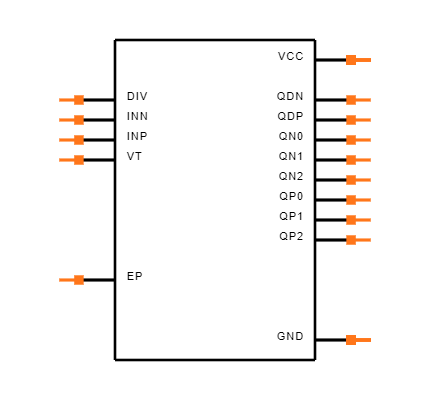CDCLVD1213RGTT Symbol
