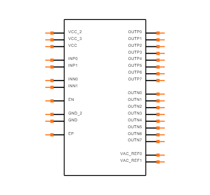 CDCLVD2104RHDR Symbol