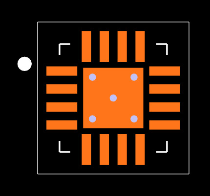 CDCLVP1102RGTR Footprint