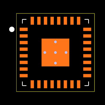 CDCLVP215RHBR Footprint