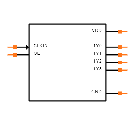 CDCV304PW Symbol