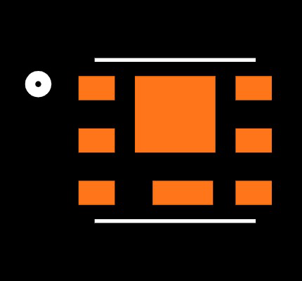 CSD17318Q2 Footprint