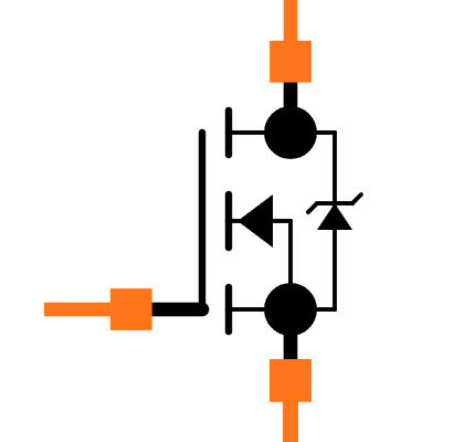CSD17581Q3AT Symbol