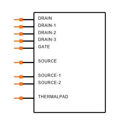 CSD17581Q5A Symbol