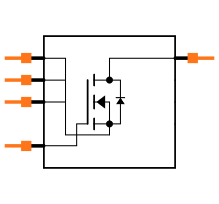 CSD18534Q5AT Symbol