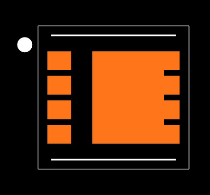 CSD19537Q3T Footprint