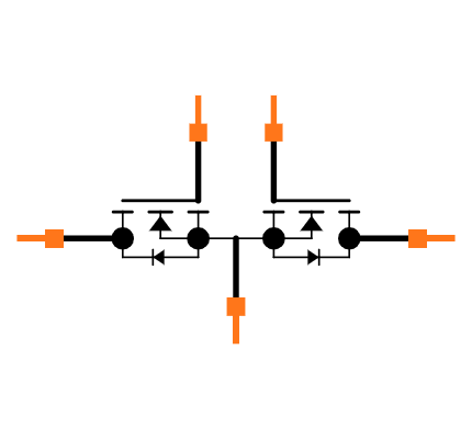 CSD87503Q3ET Symbol