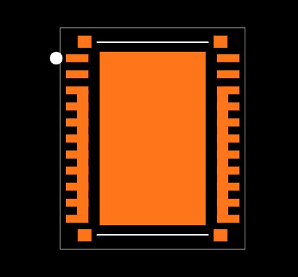 CSD88599Q5DCT Footprint