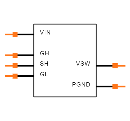 CSD88599Q5DCT Symbol