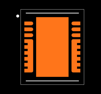 CSD97376Q4M Footprint