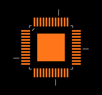DAC5675AIPHP Footprint