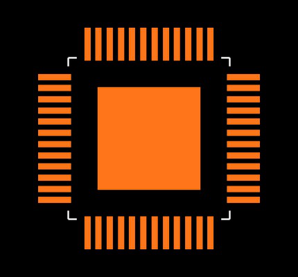 DAC5675MPHPEP Footprint
