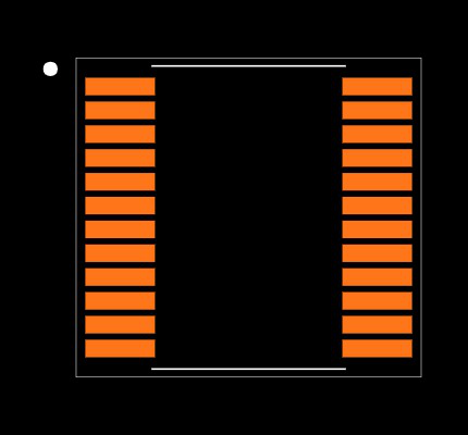 DAC7613E/1K Footprint