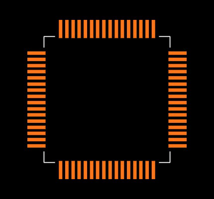 DAC7728SPAGR Footprint