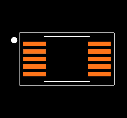 DAC7811IDGST Footprint
