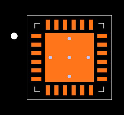 DAC8740HRGER Footprint
