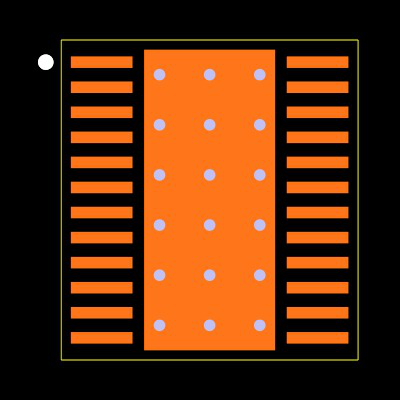 DAC8760IPWPR Footprint