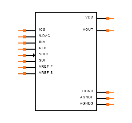 DAC8831IBD Symbol