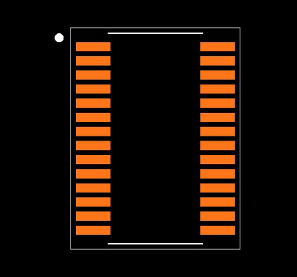 DAC904E/2K5 Footprint