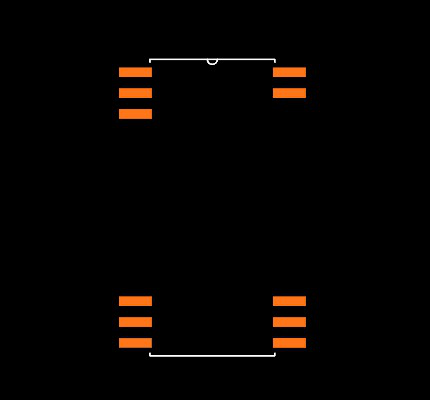 DCP020505U Footprint