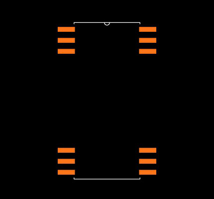 DCR010505U Footprint