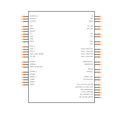 DP83848VYB/NOPB Symbol