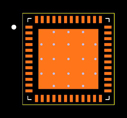 DP83869HMRGZR Footprint