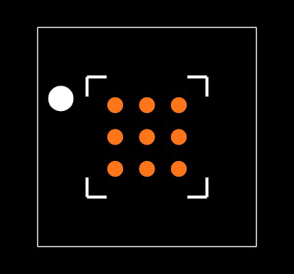 DRV2604YZFR Footprint