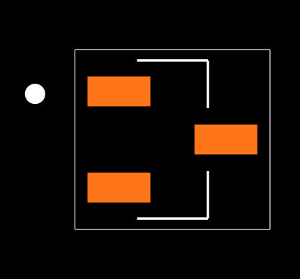 DRV5057A1QDBZR Footprint