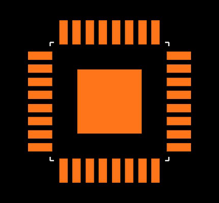 DRV593VFPR Footprint