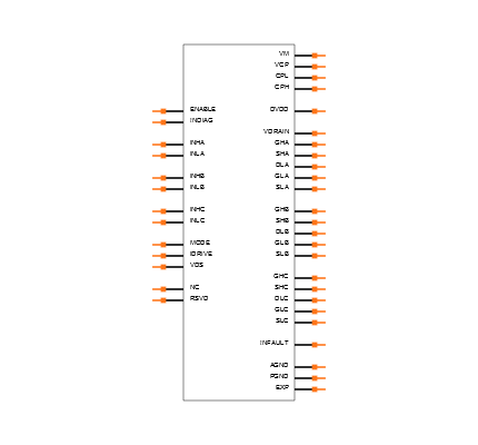 DRV8340HPHPRQ1 Symbol