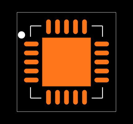 DRV8662RGPT Footprint
