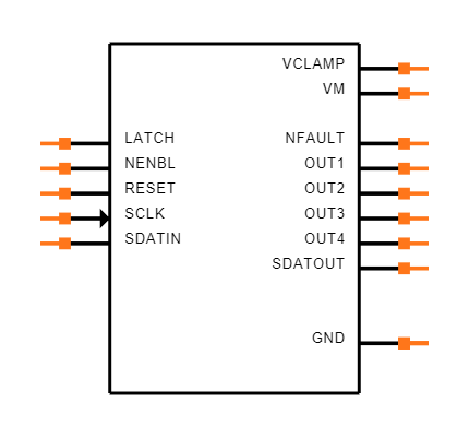 DRV8806PWP Symbol