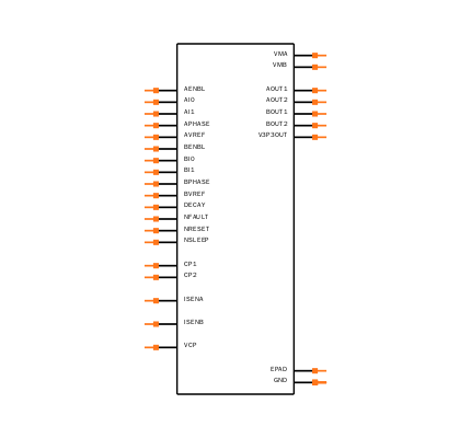 DRV8812PWPR Symbol