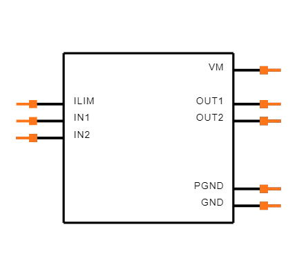 DRV8871DDA Symbol
