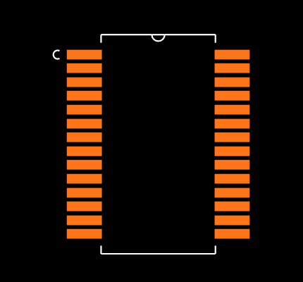 DS14C335MSAX Footprint