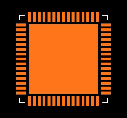 DS25BR400TSQ Footprint