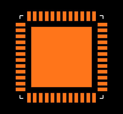 DS25MB200TSQ Footprint