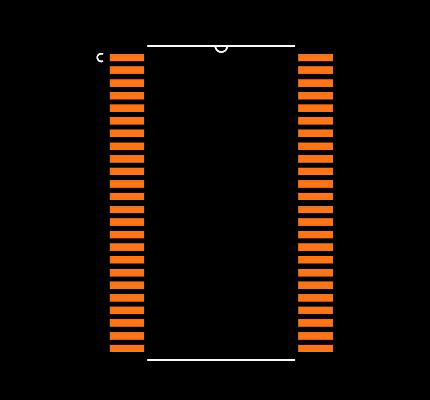 DS89C387TMEA Footprint