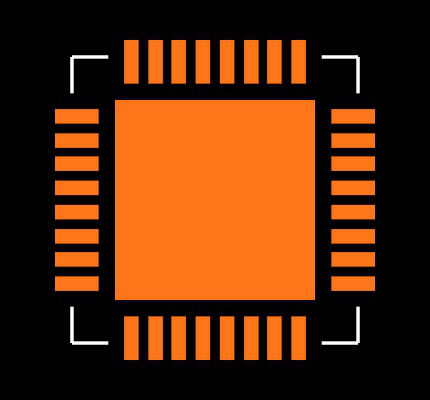 DS90CP04TLQ Footprint