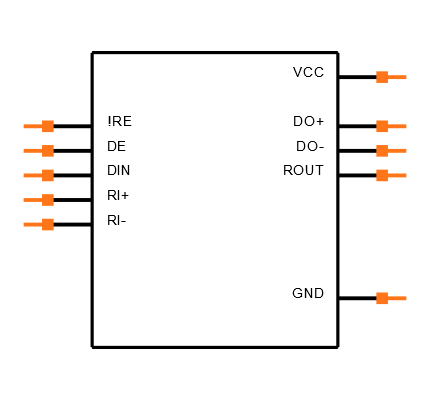 DS90LV019TM/NOPB Symbol