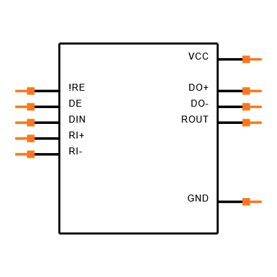 DS90LV019TMTC Symbol