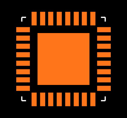 DS90LV804TSQ Footprint