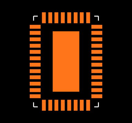 DS90UB927QSQX/NOPB Footprint