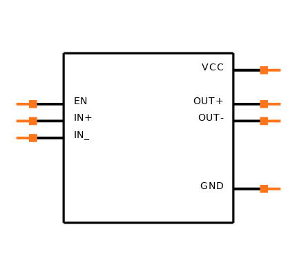 DS92001TMAX/NOPB Symbol