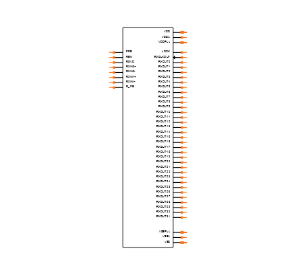 DS92LV3222TVS/NOPB Symbol