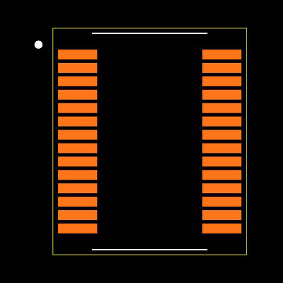 DSD1791DBR Footprint